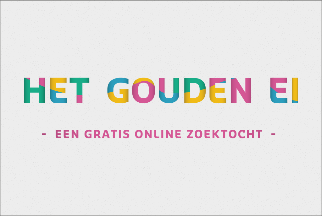 Het Gouden Ei, teambuilding, zoektocht, gratis, armchair treasure hunt